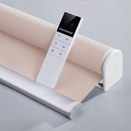 TIPIACE Motorized Full Blackout Roller Shades